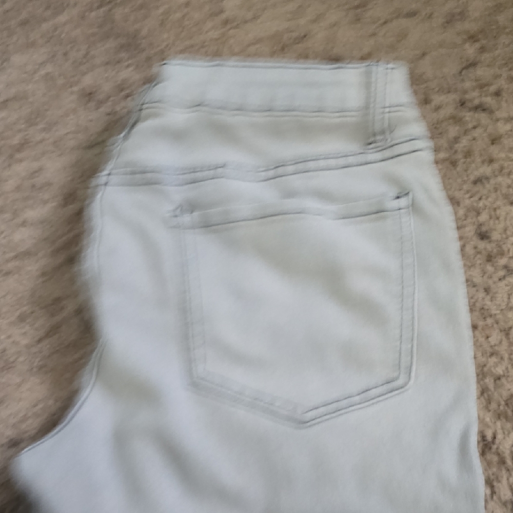 Hybrid & Company Women's High Rise Light Gray Jeans